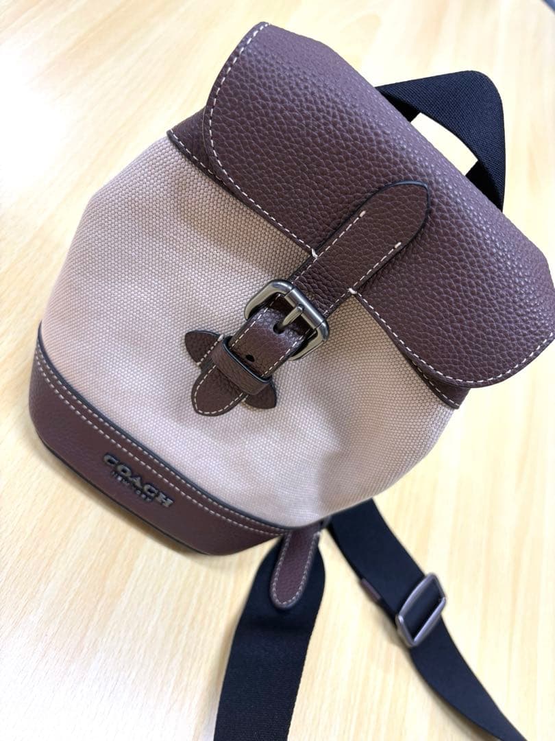 美品✨️COACH コーチ ハドソン スモールパック ミニリュック ボディバッグ