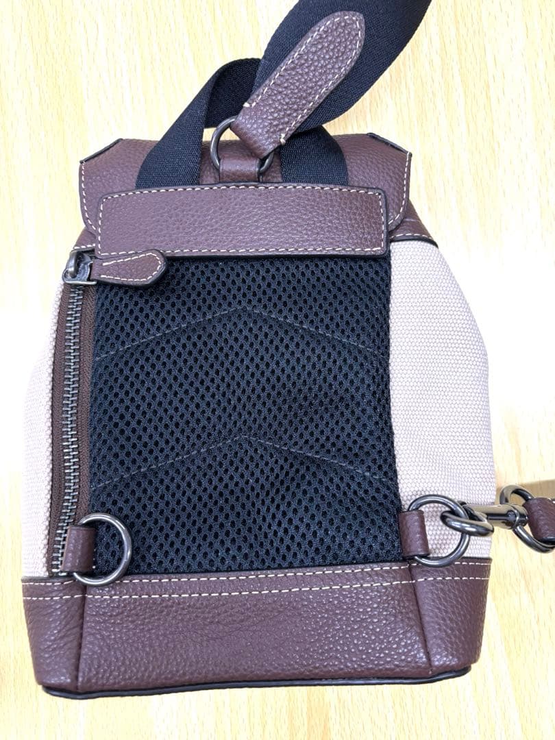 美品✨️COACH コーチ ハドソン スモールパック ミニリュック ボディバッグ