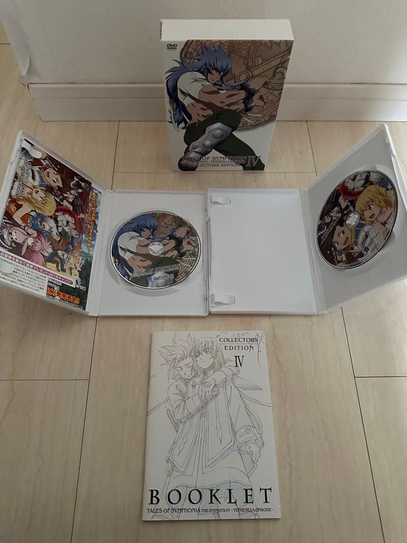 【全初回限定版】テイルズオブシンフォニア　DVD コレクターズエディション　全巻