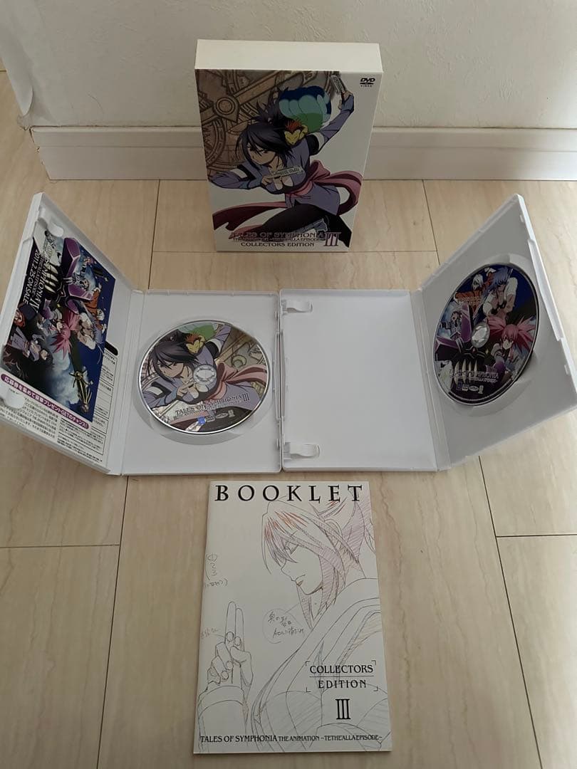 【全初回限定版】テイルズオブシンフォニア　DVD コレクターズエディション　全巻
