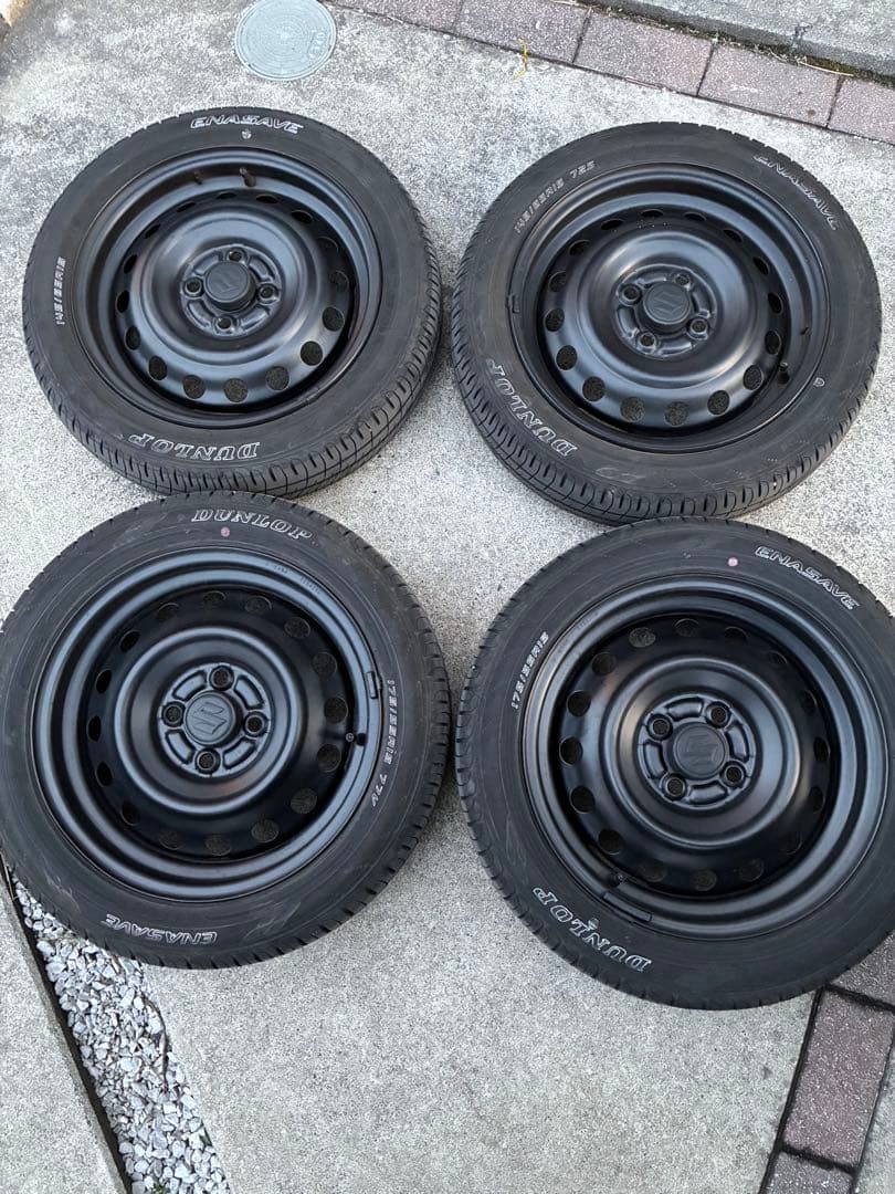 三菱　アイ　純正　鉄チン　2本分