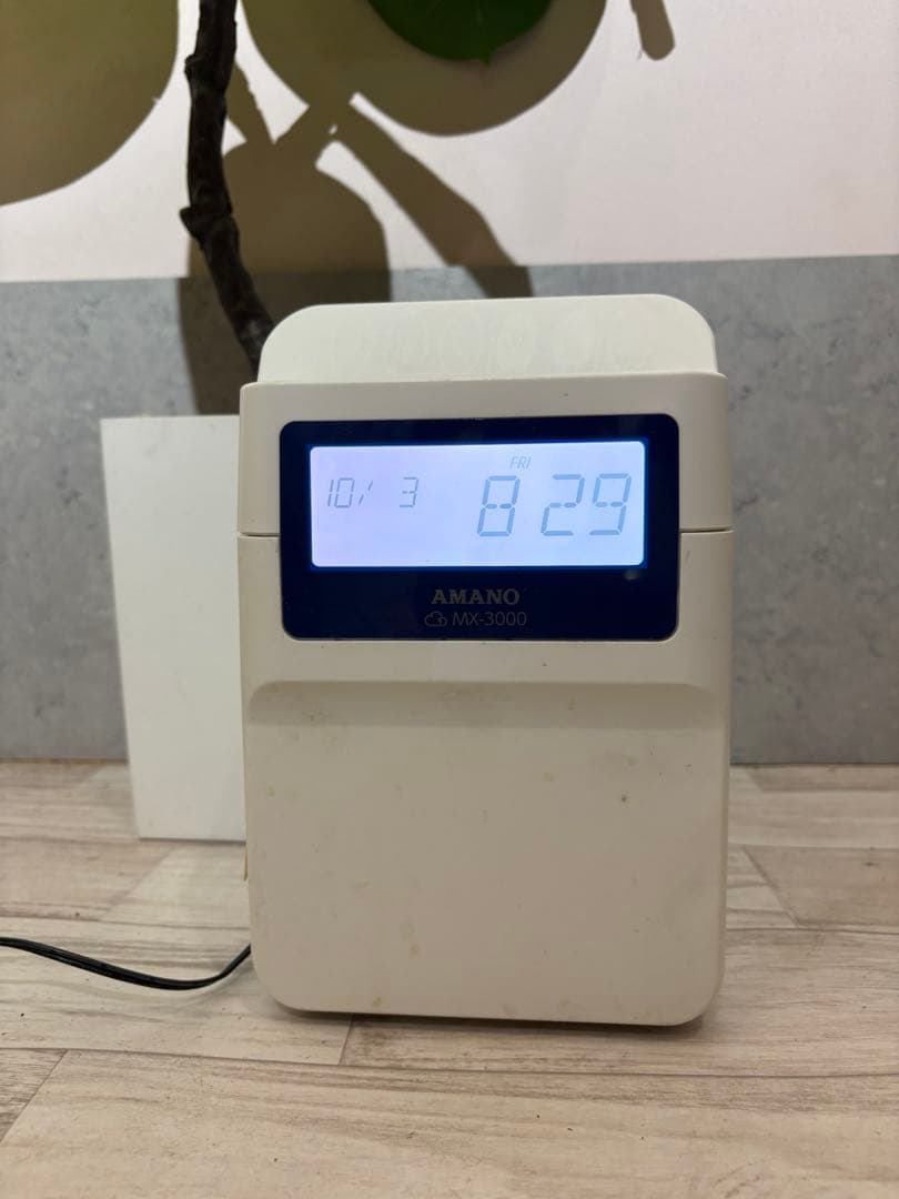 タイムレコーダー　アマノ　mx-3000