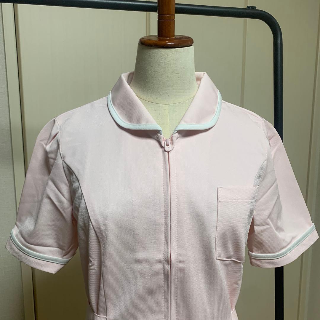 NAGAILEBEN【新品】 ナース✨白衣　医療　ピンク　Lサイズ