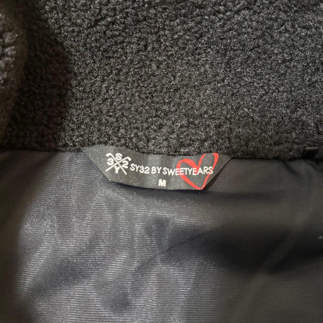 SY32 ダウンベスト　ゴルフウェア　ボア