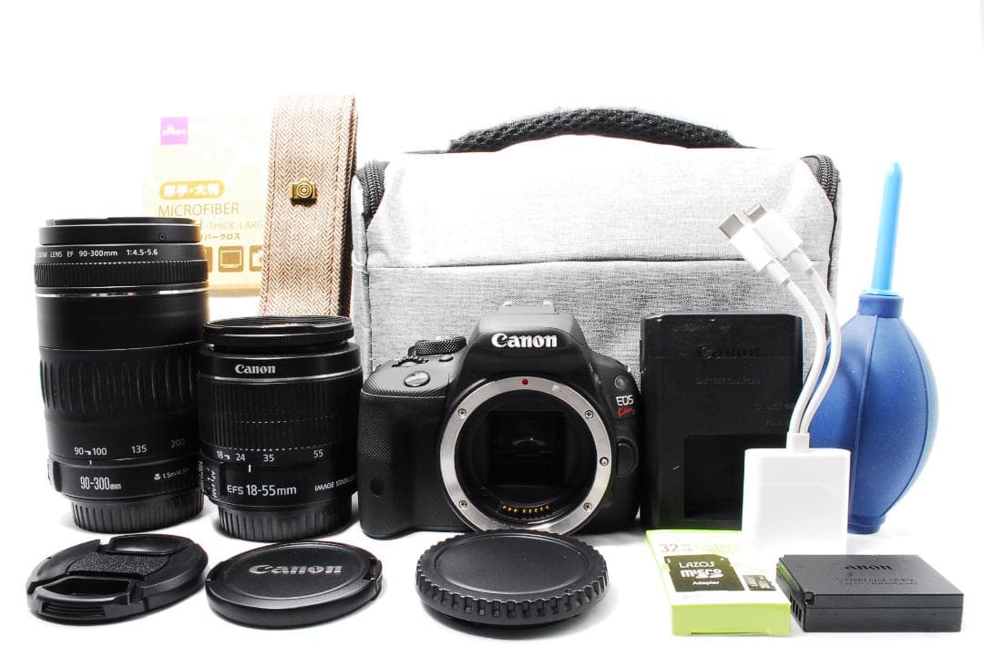 早い者勝ちです！キャノン kiss X7⭐ダブルレンズセット⭐超望遠レンズ