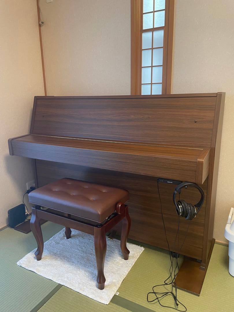 YAMAHA アップライトピアノ MC108C ブラウン