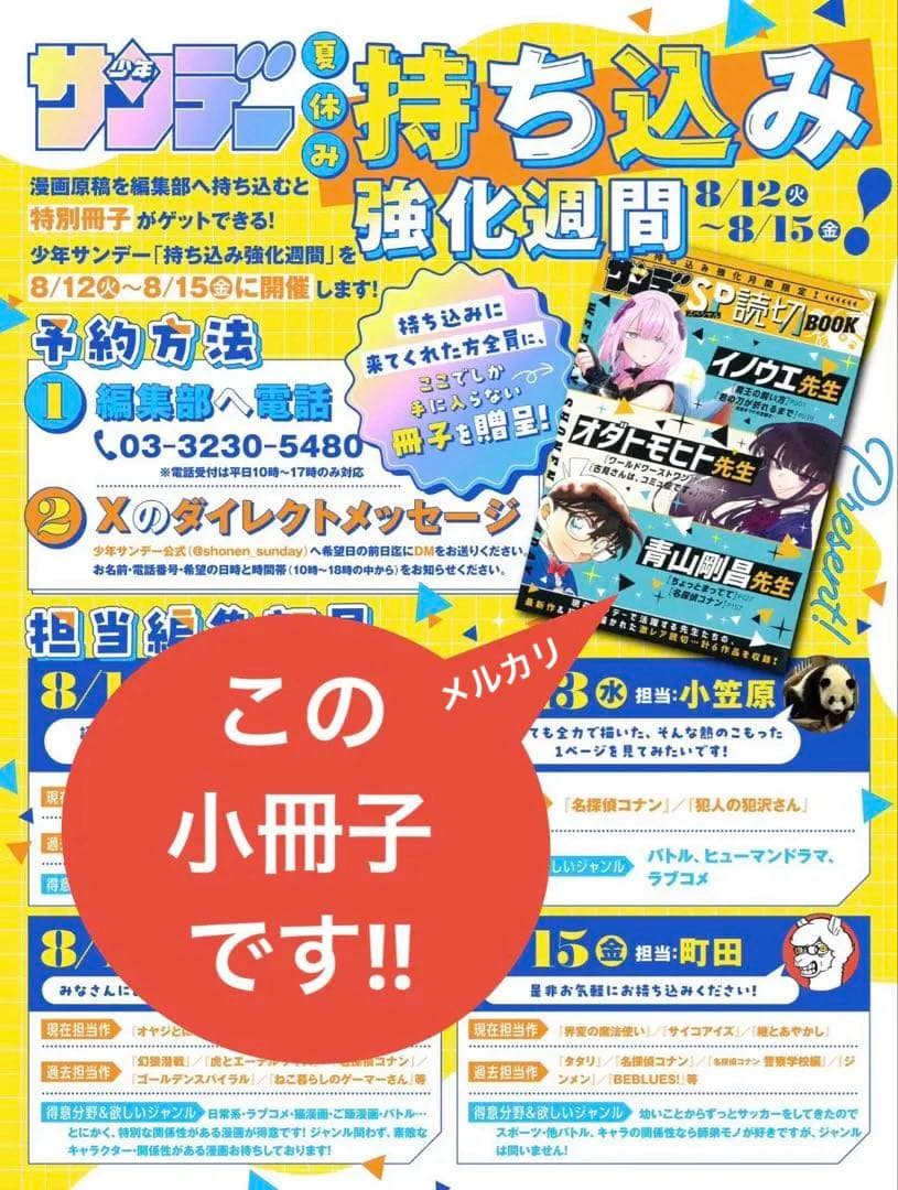 【レア!! 非売品コミック】 少年サンデーSP読切BOOK