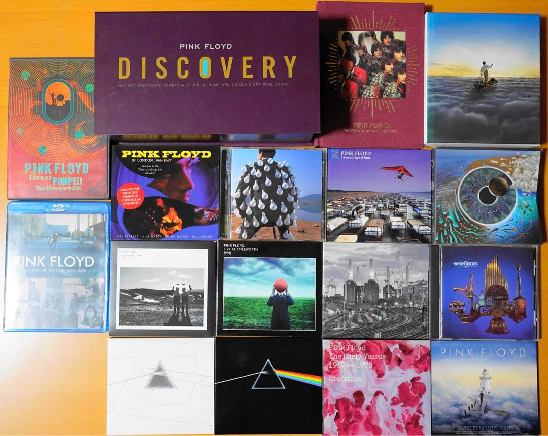 Pink Floyd CD まとめ+追加１
