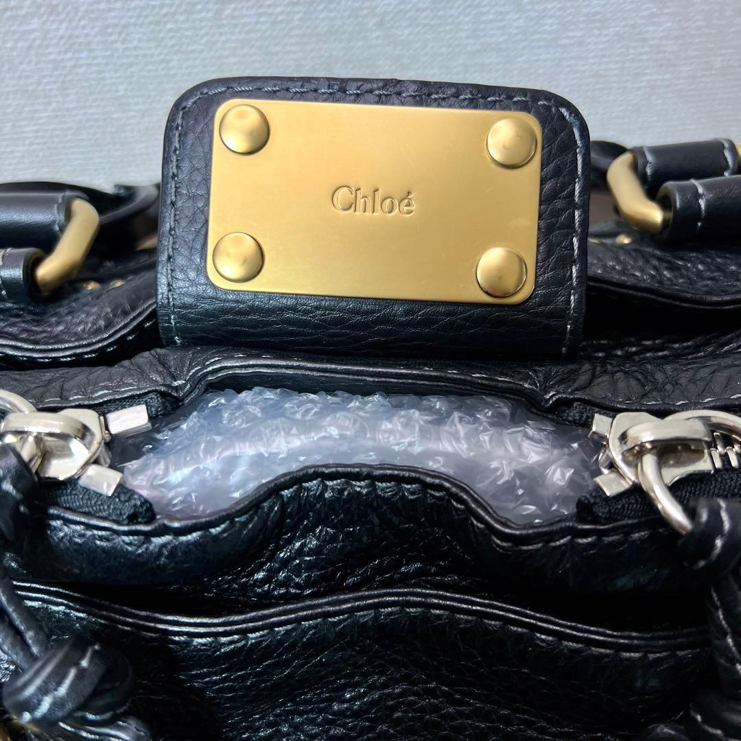 Chloe (クロエ) Paddington (パディントン) ハンドバッグ 黒