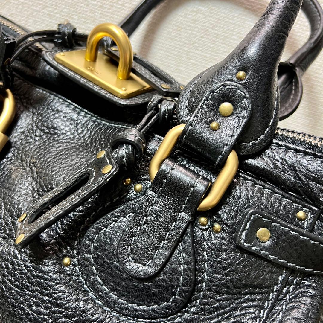 Chloe (クロエ) Paddington (パディントン) ハンドバッグ 黒