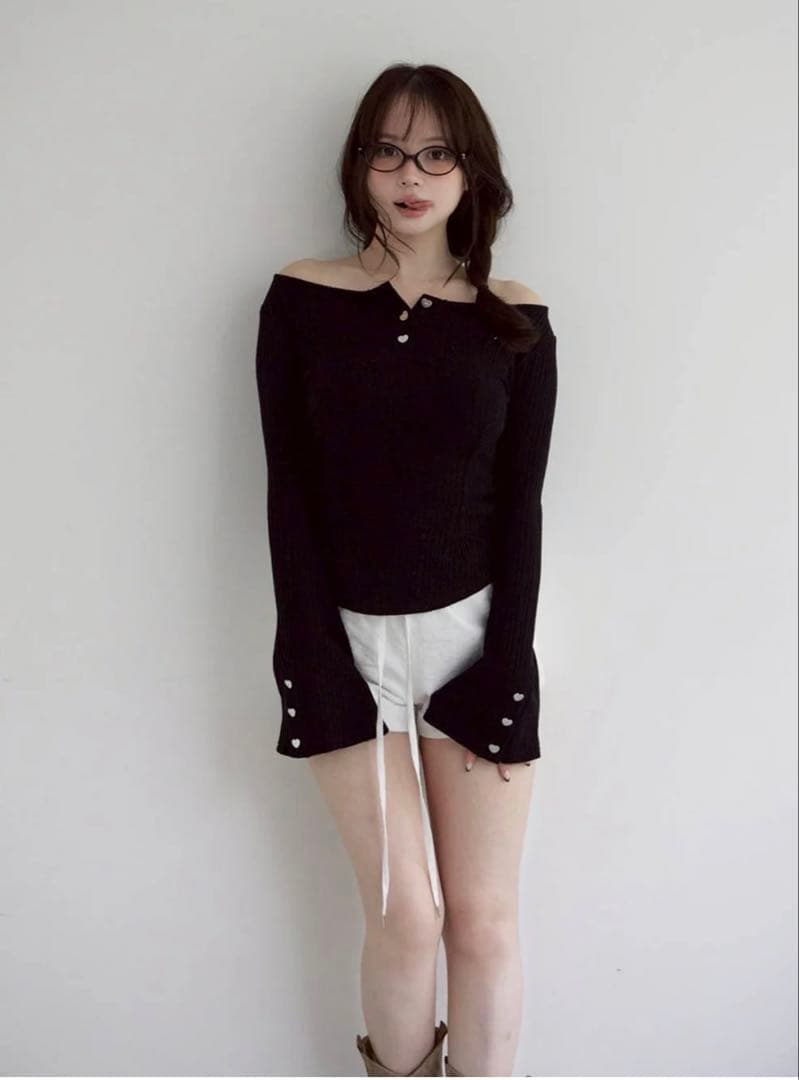 andmary ショートパンツ白　【期間限定価格】