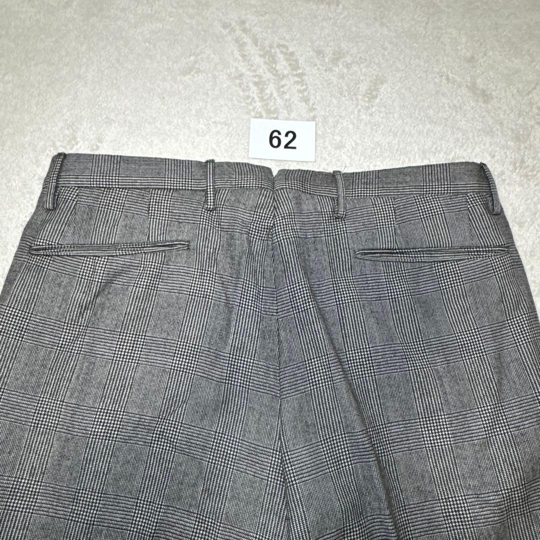 62 極美品　INCOTEX インコテックス　46 M ウール　グレー