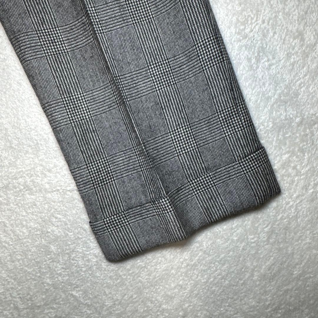 62 極美品　INCOTEX インコテックス　46 M ウール　グレー