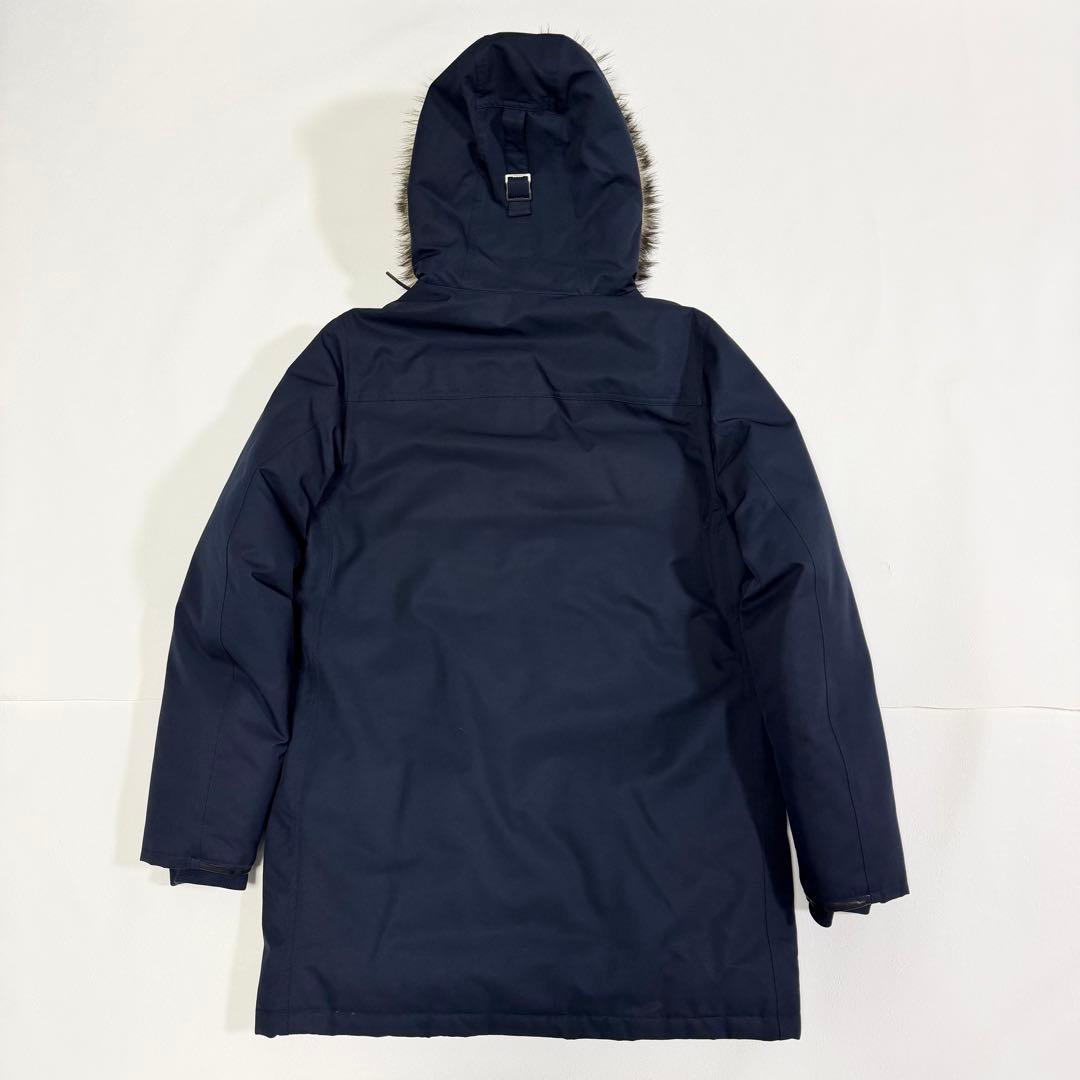 ポロラルフローレン ダウンジャケット ポニー フード ファー 近年 ネイビー S