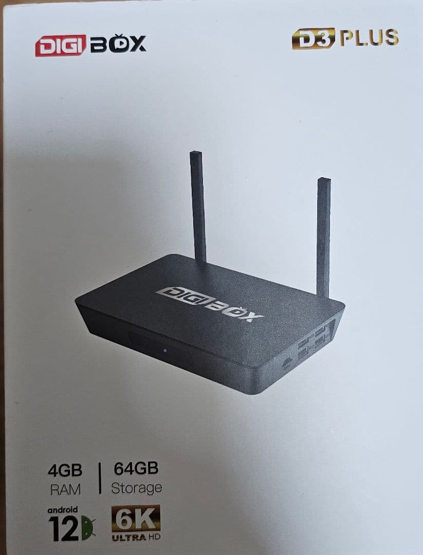 DIGIBOX D3 Plus 4GB 64GB ストリーミングデバイス