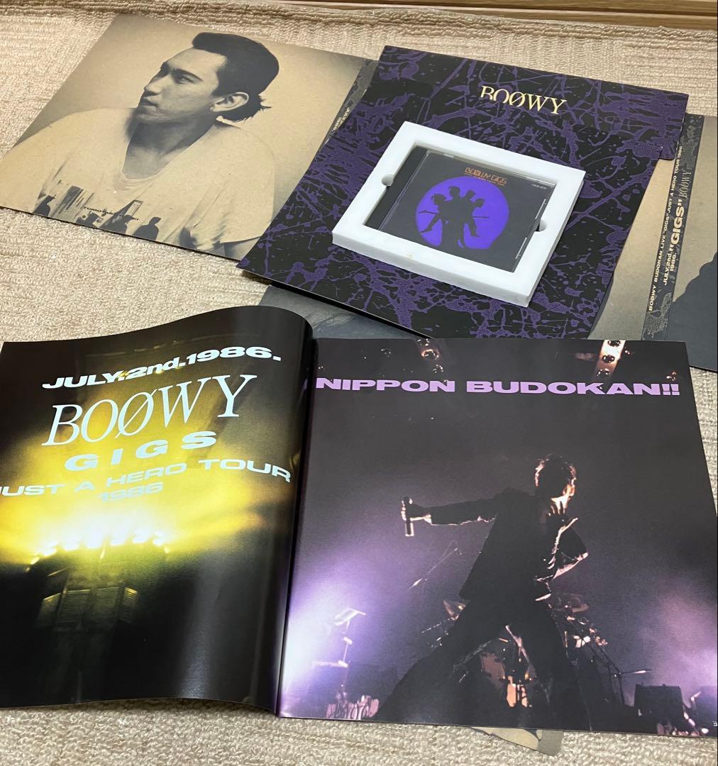 CD BOOWY GIGS BOX 限定 JUST A HERO 1986 氷室