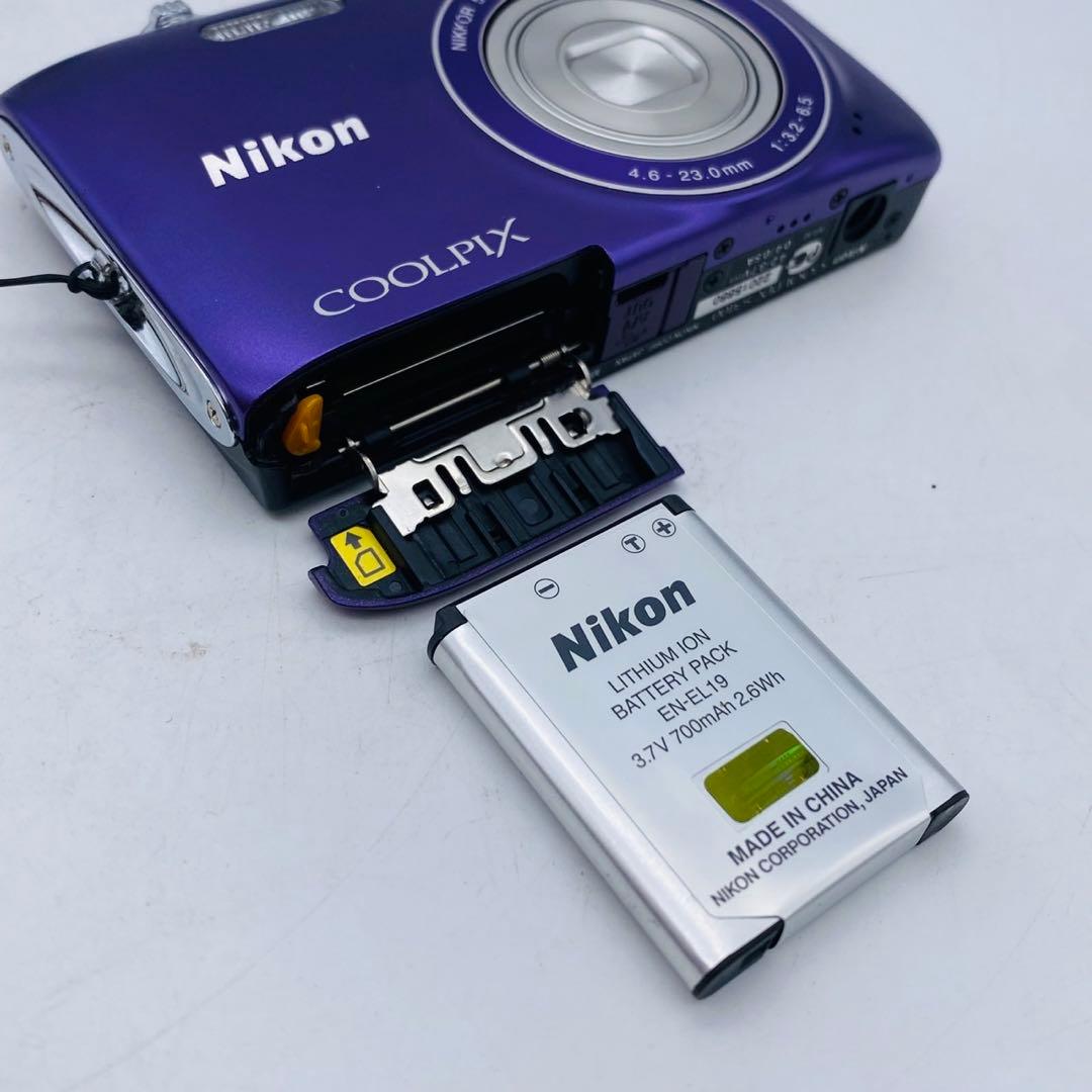【美品動作確認済み】Nikon COOLPIX S3100