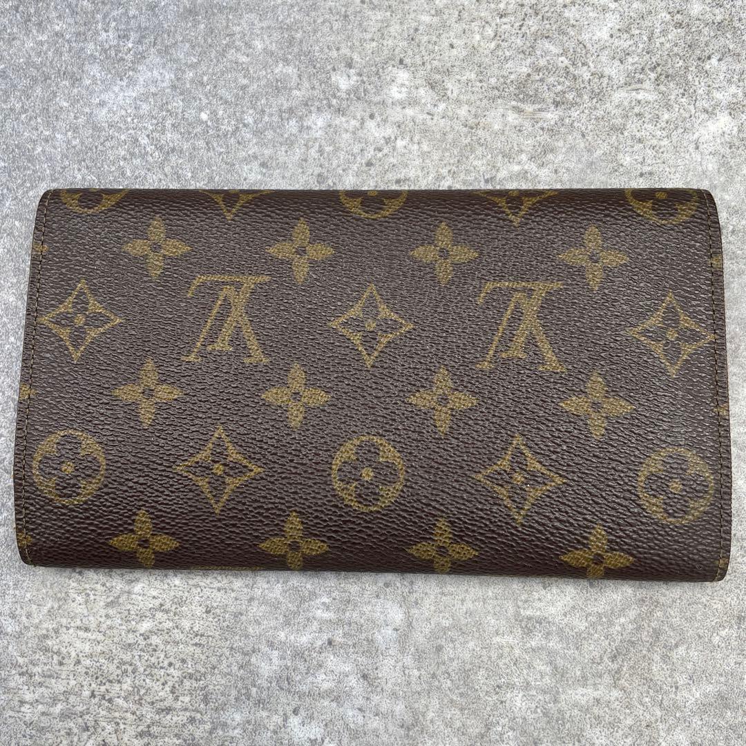 【極美品】LOUIS VUITTON ルイヴィトン　モノグラム　長財布　レザー