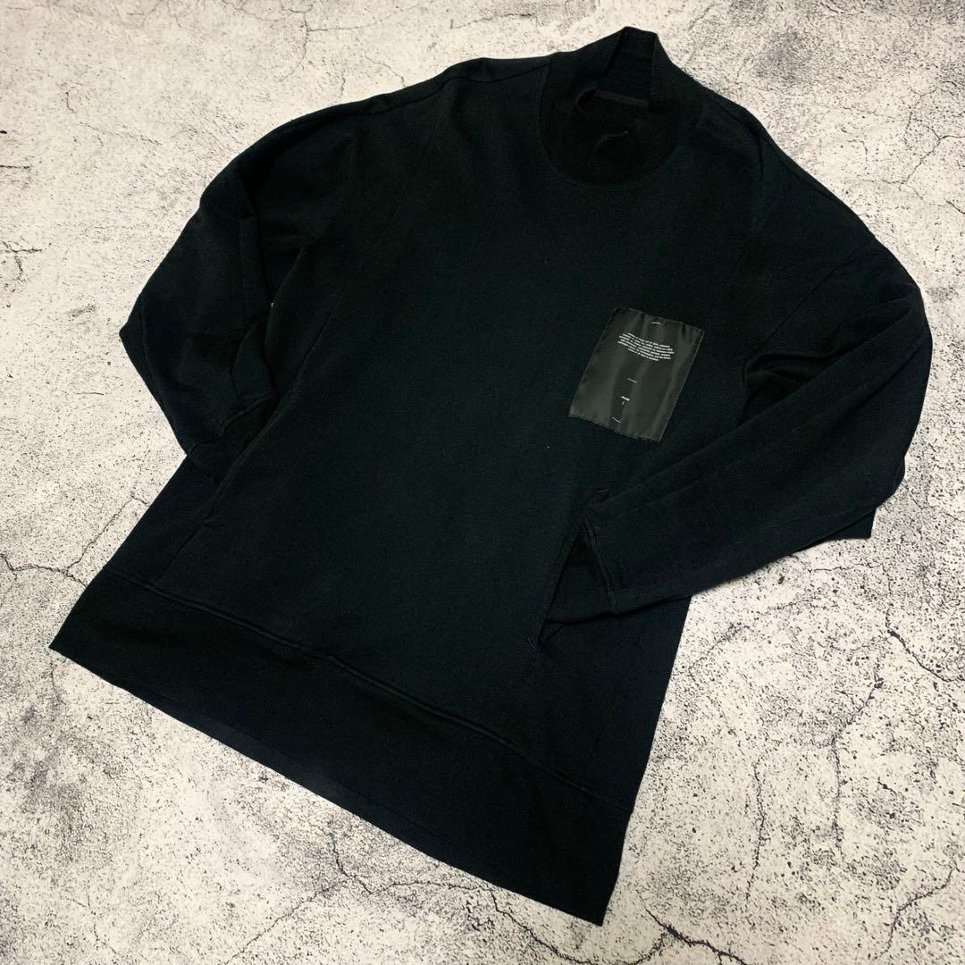 JULIUS スウェット　トレーナー　ブラック　モード　nilos Mサイズ