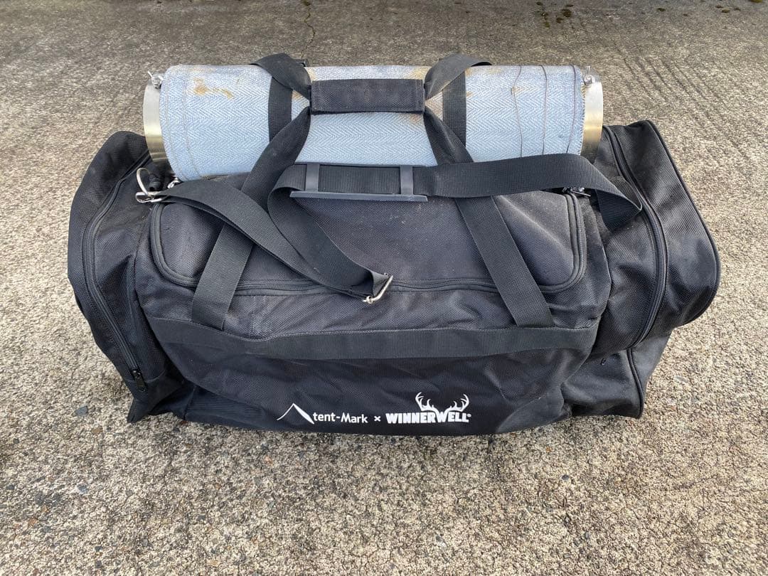 テンマクデザイン ウッドストーブサイドヴュー【L】収納ケース、煙突ガード付き