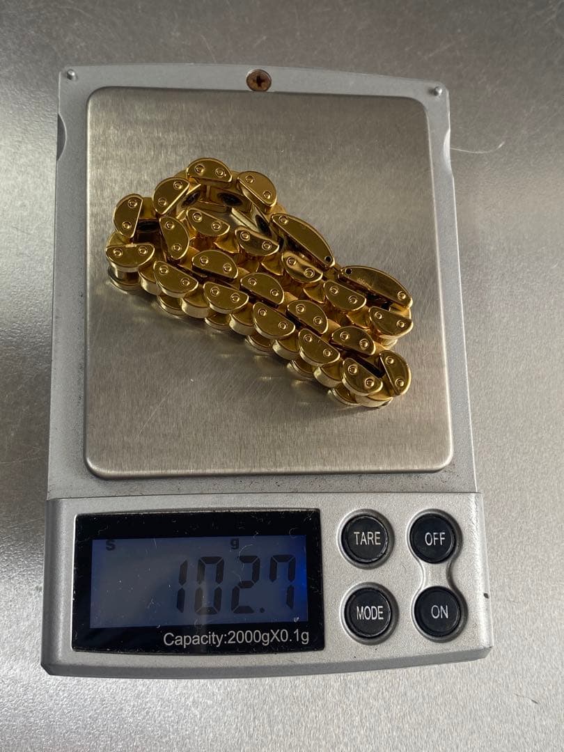 タングステン鋼にゲルマニューム付き　ブレスレット