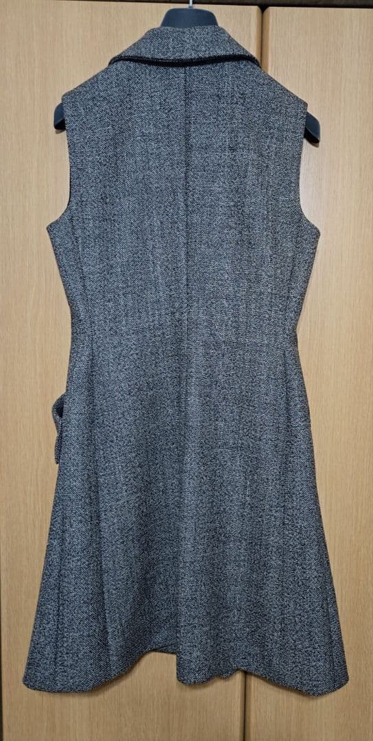 Christian Dior ツイードジレワンピース