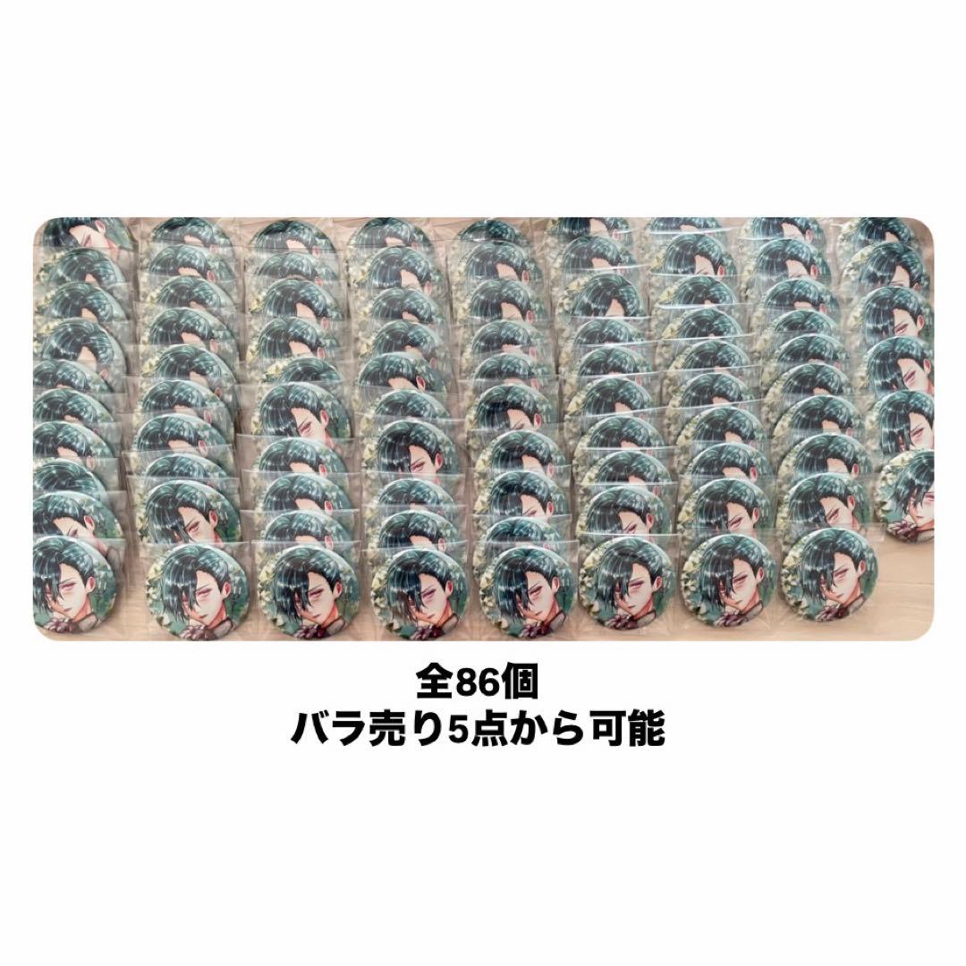 【最終値下げ】 悪魔執事と黒い猫 あくねこ ハウレス 缶バッジ