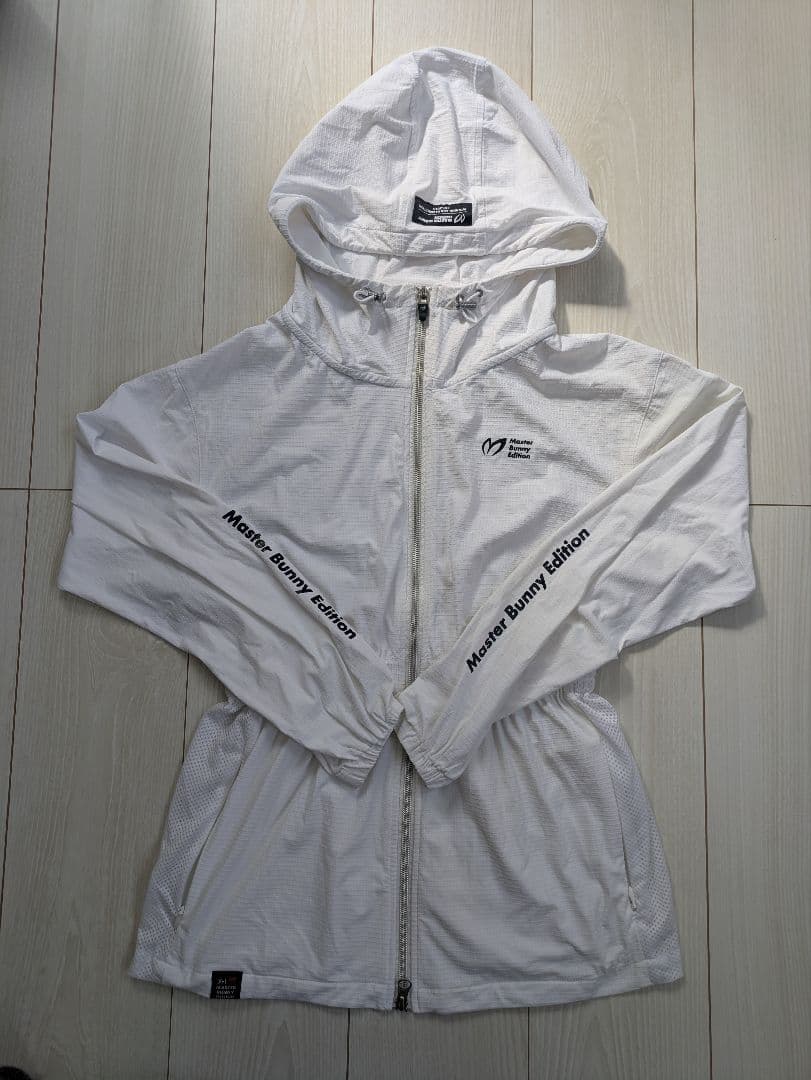 MASTERBUNNYEDITION フード付きメッシュジップジャケット S