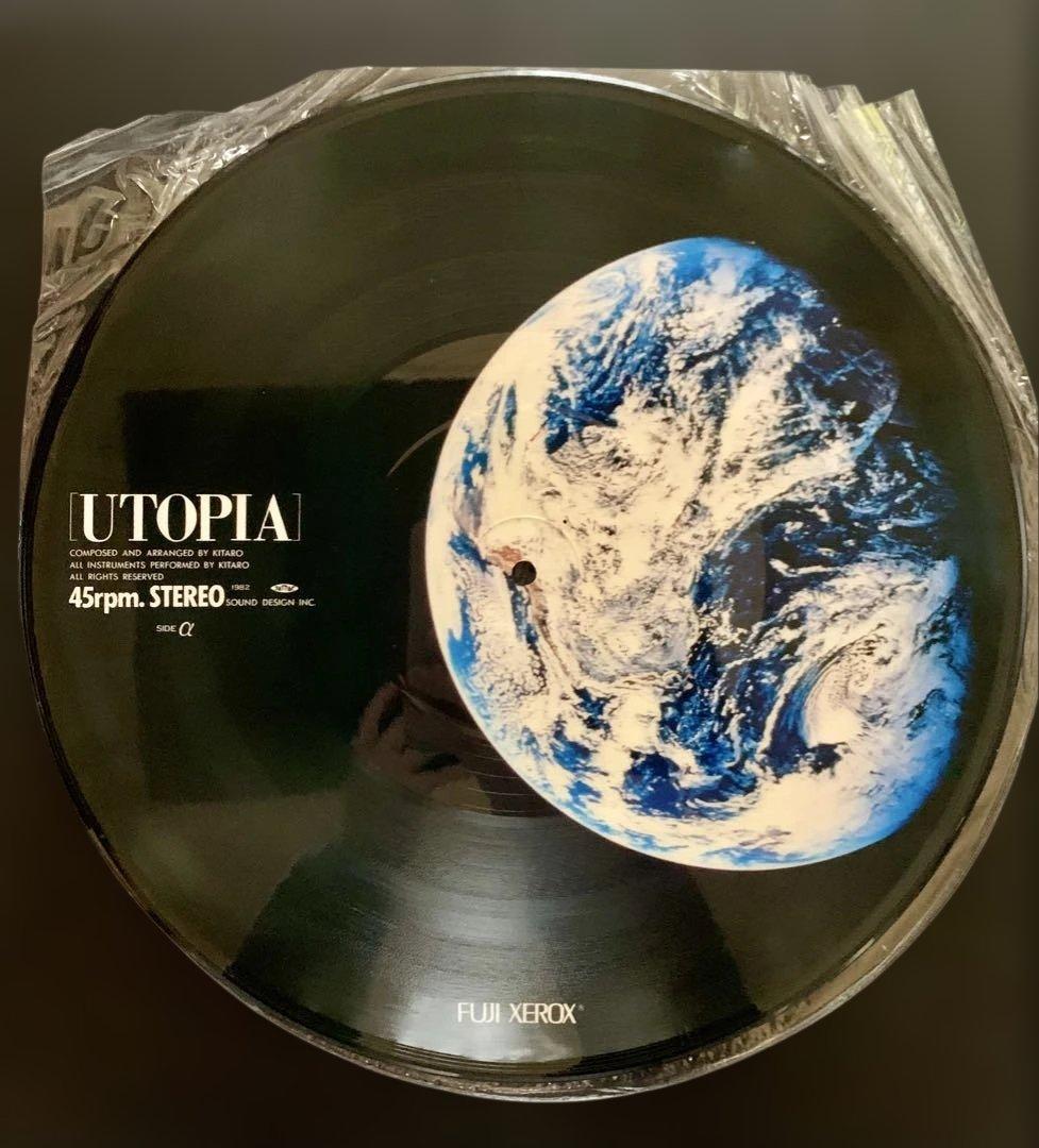 【激レア・非売品】喜多郎 UTOPIA ピクチャーディスク 富士ゼロックス＇82