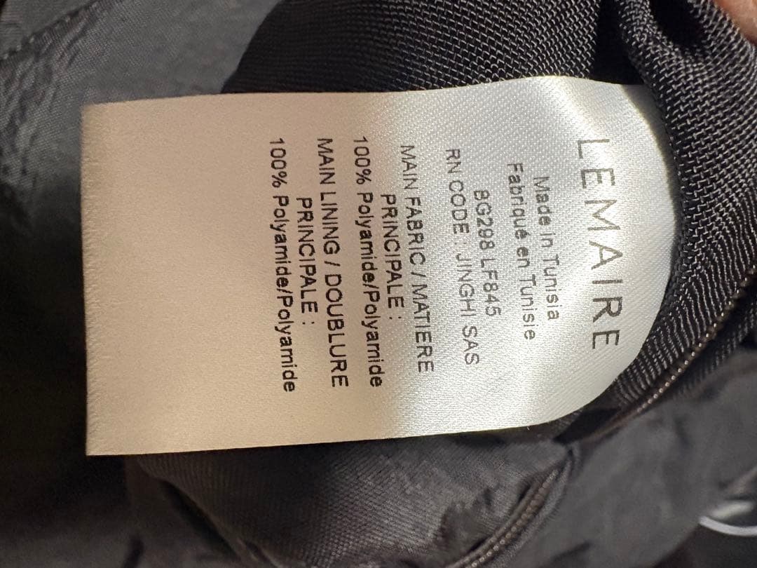 LEMAIRE ソフトゲームバッグ　large