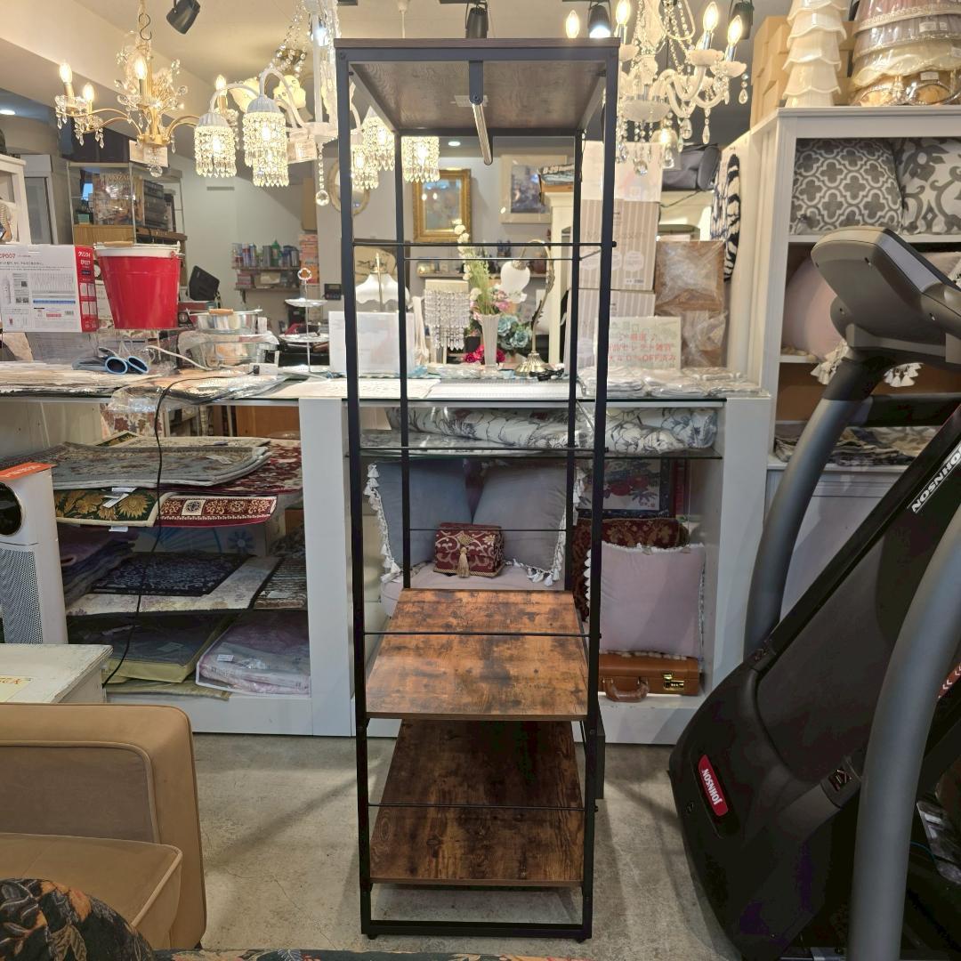 i+【美品】 NITORI ニトリ ハンガーラック ステイン1880