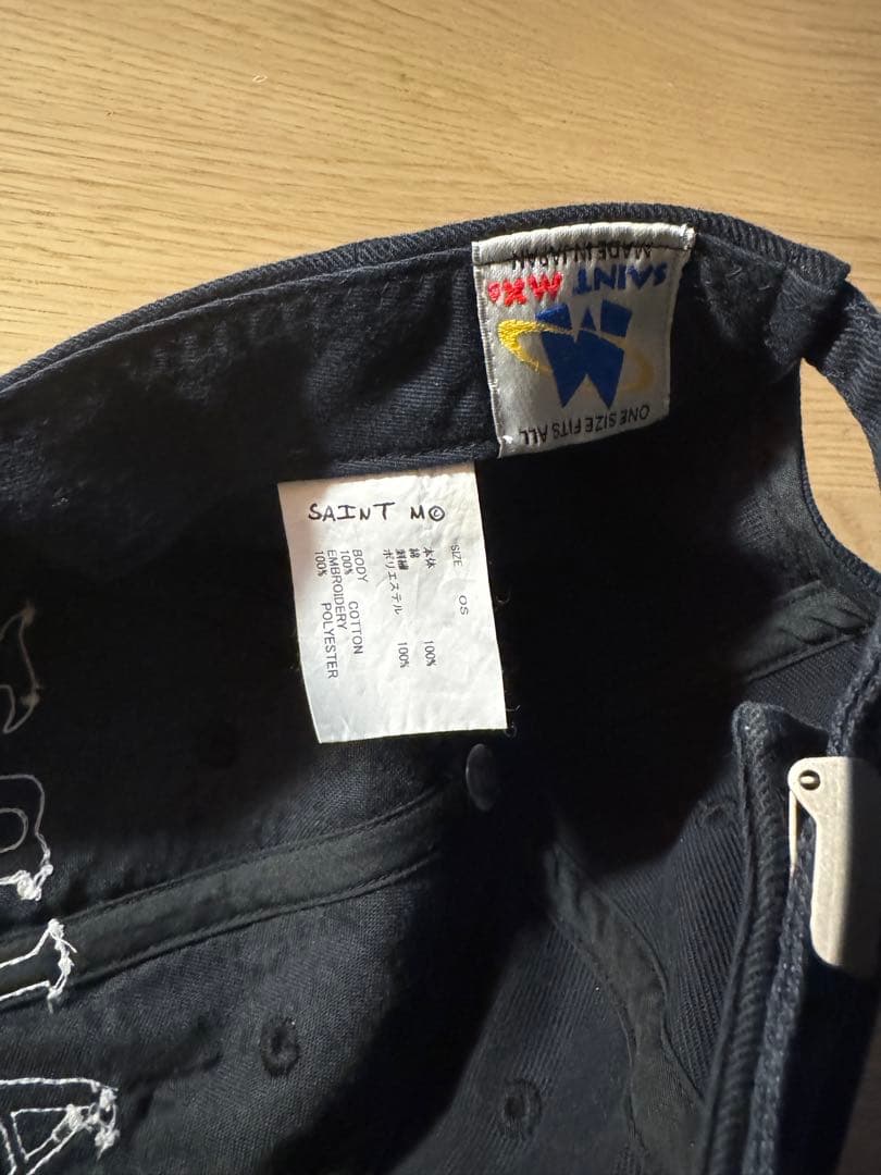 SAINT Mxxxxx 6Panel Cap ブラック