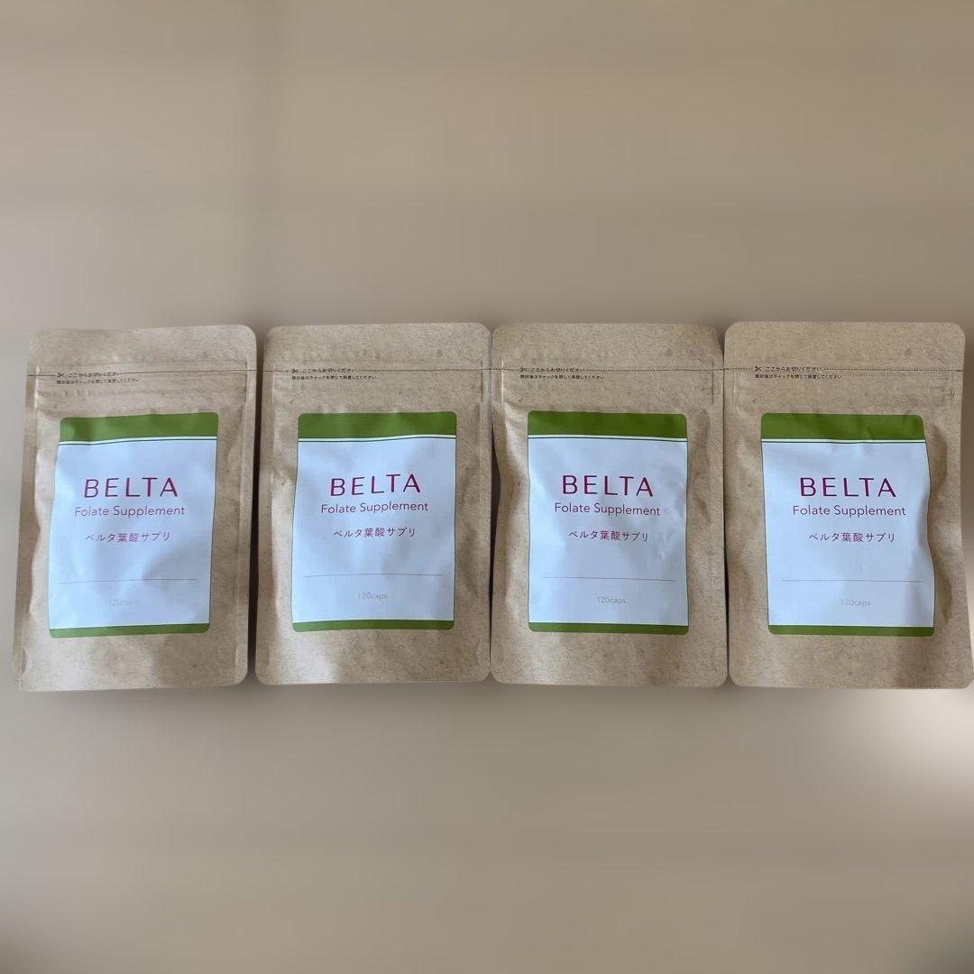 ベルタ 葉酸サプリ 120粒　4袋