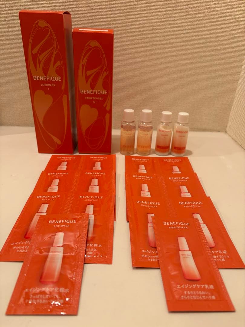 BENEFIQUE ローション EX 1 & エマルジョン EX C