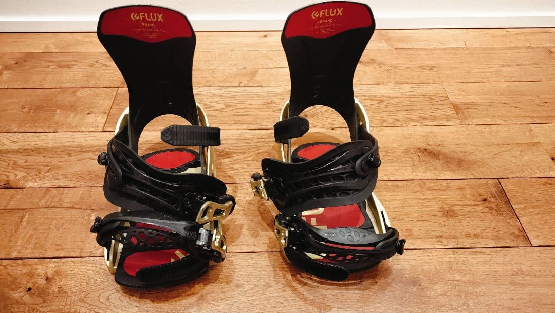 FLUX XV ビンディング ゴールド/ブラック　S サイズ
