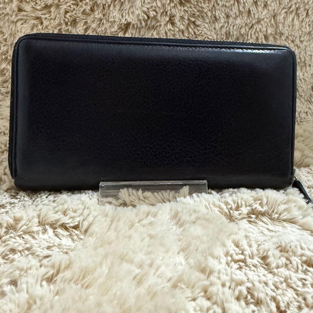 ✨極美品✨グッチ　長財布　インターロッキング　シェリーライン　黒