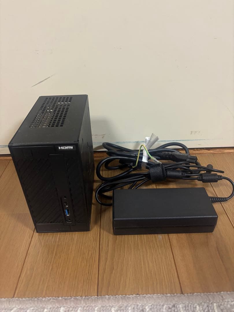 ミニPC ASRock DeskMini A300 ryzen3400G 8GB 128G