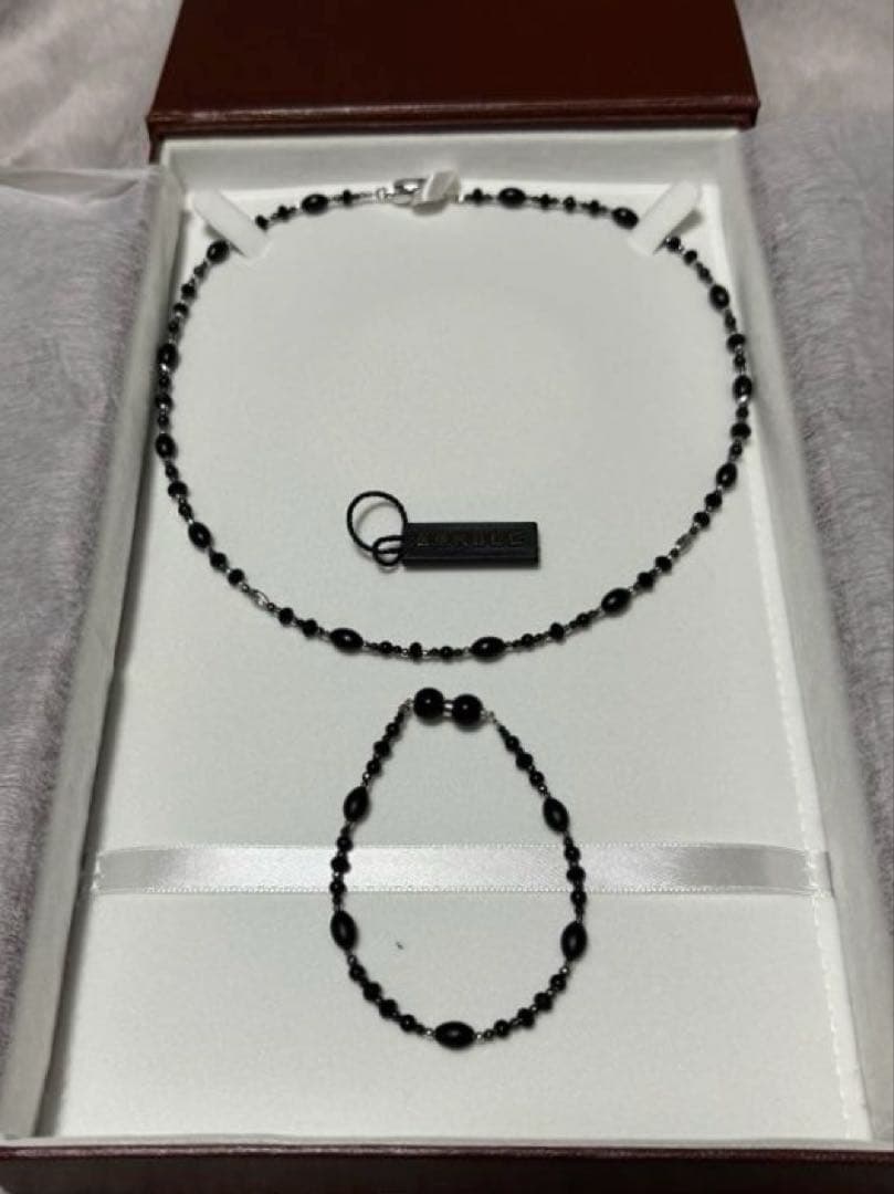 ebony トルマリンネックレス