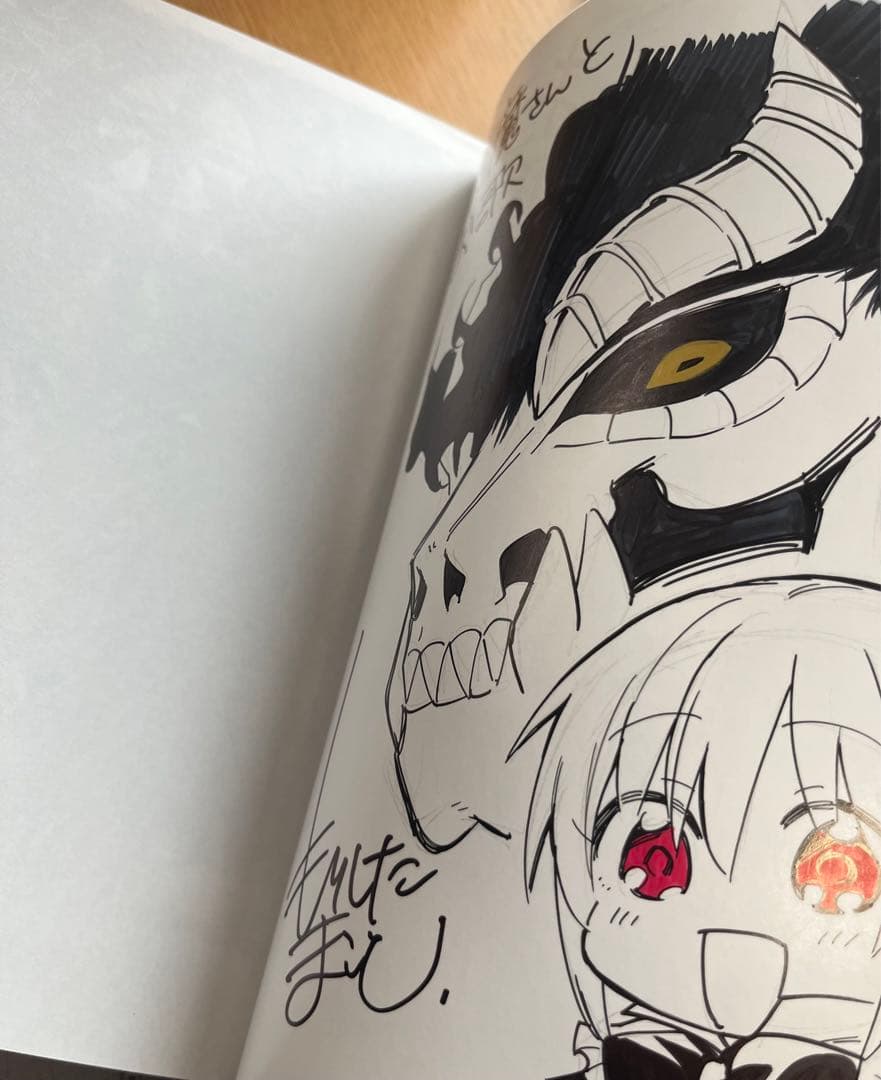 悪魔さんとお歌　直筆イラスト入りサイン本