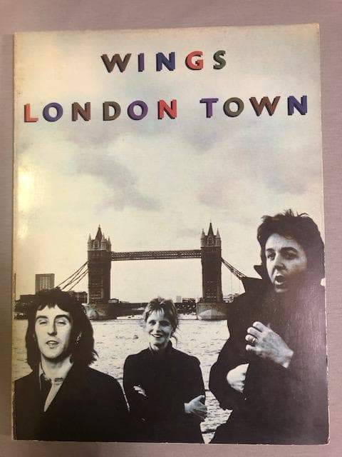 いn585y48 WINGS☆LONDON TOWN ポール・マッカートニー楽譜