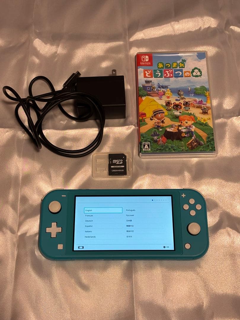 Nintendo Switch Lite ターコイズ どうぶつの森付き