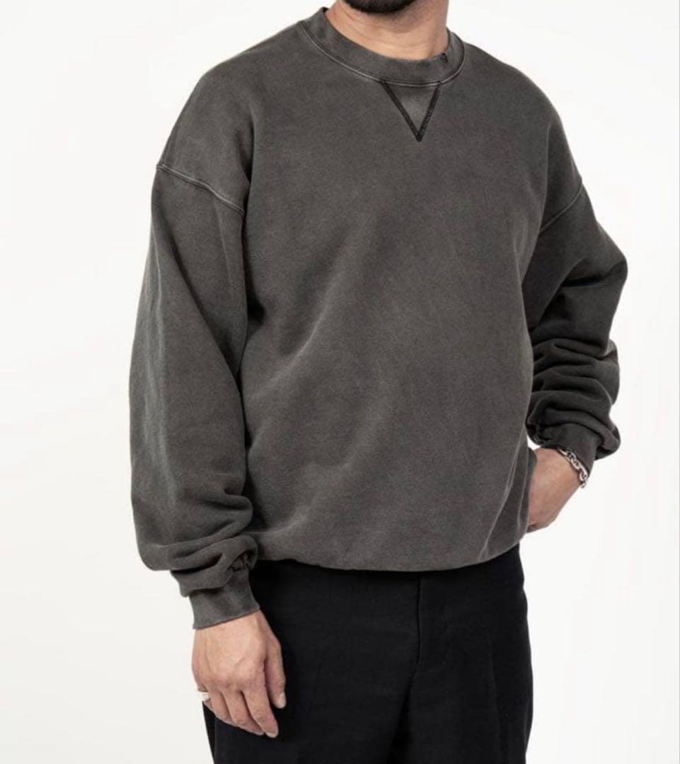 新品✨OVY Pigment Damage Crew Neck Sweat L