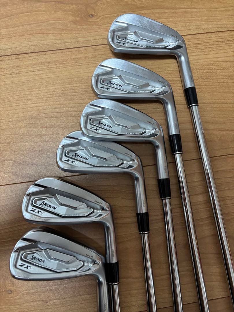 スリクソンzx5mk2 アイアン6本セット　DG105 s200