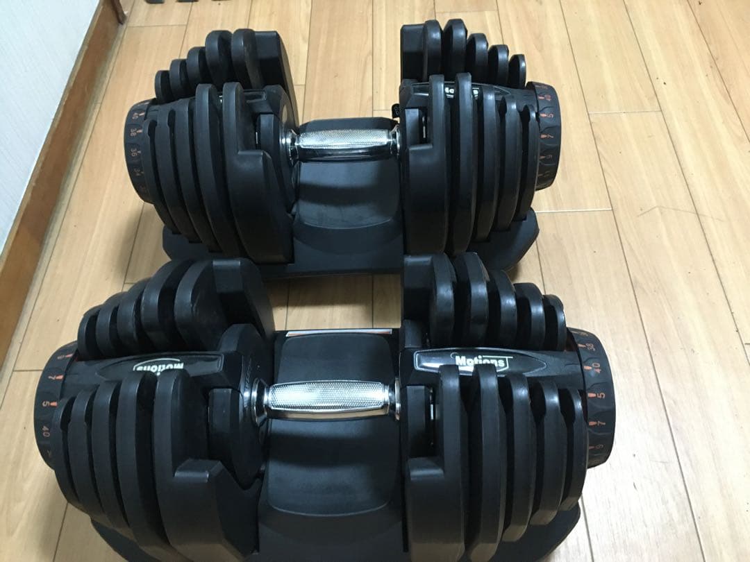 Motions モーションズ 可変式ダンベル 40Kg× 2個/計80Kg