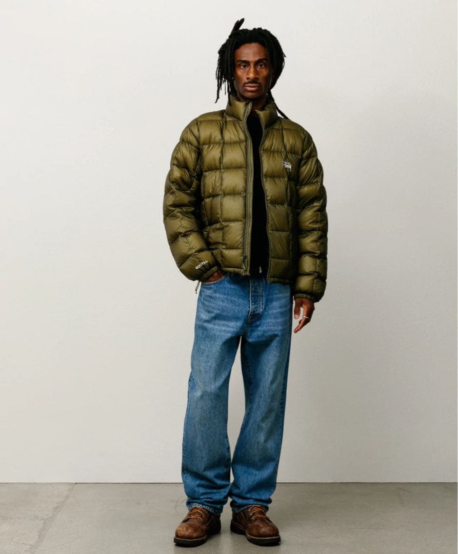 【ヒデ様】専用Stussy Midweight Puffer Olive 新品