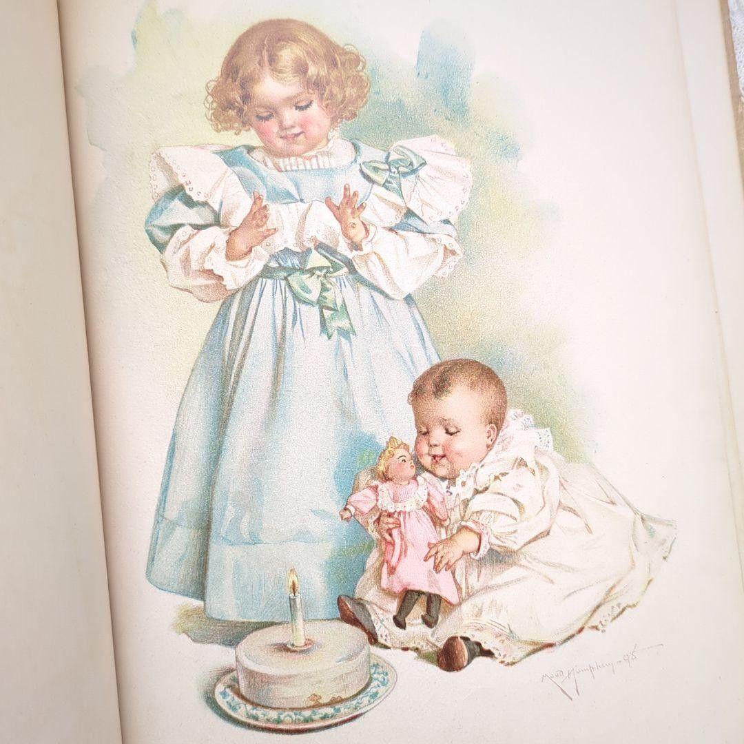 超稀少1898モードハンフリー絵本 初版本 洋書 アンティーク ヴィクトリアン