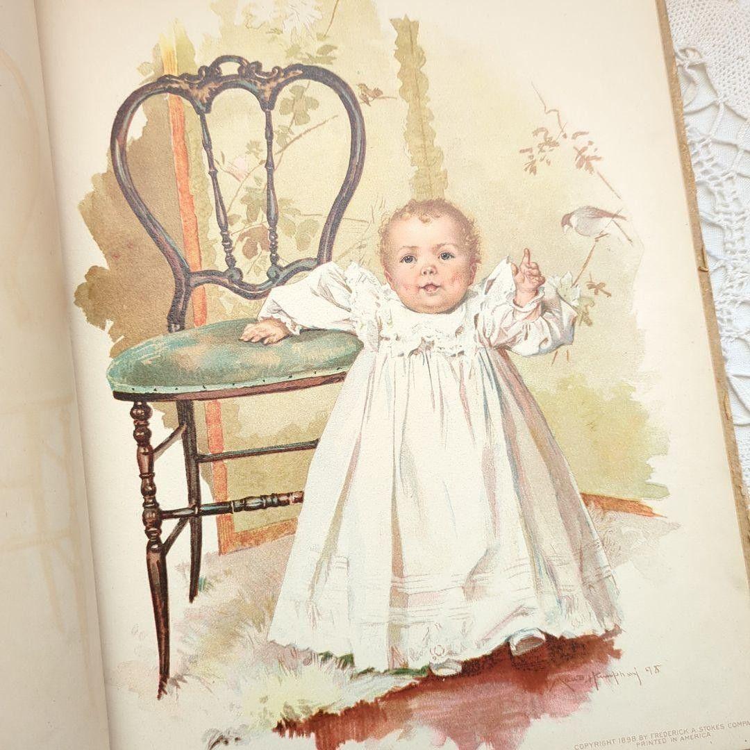 超稀少1898モードハンフリー絵本 初版本 洋書 アンティーク ヴィクトリアン