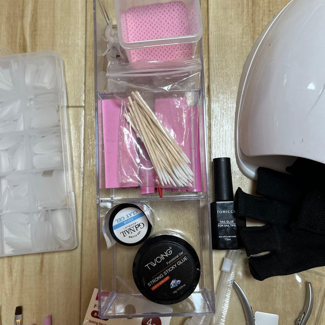 セルフネイル一式セット　ジェルネイル