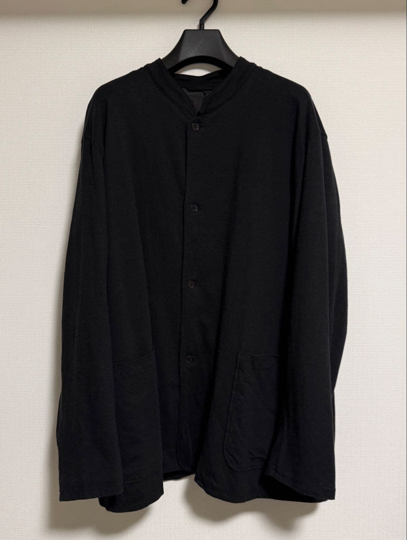 COMOLI 24SS コットンジャージスタンドカラージャケット　2