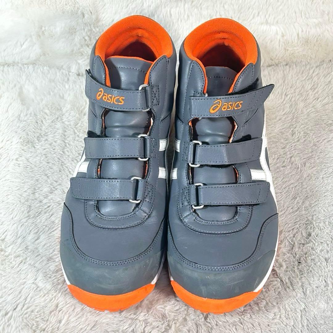 【asics】アシックス ウィンジョブ CP302 安全靴 グレー 28cm